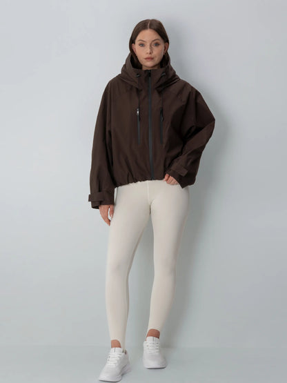 🍟One Size Short Oversized Rain Jacket