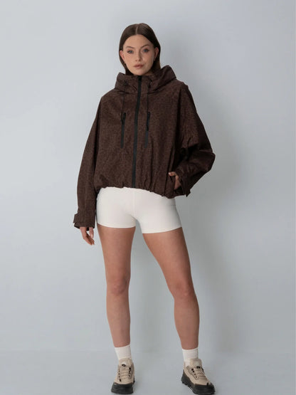 🍟One Size Short Oversized Rain Jacket