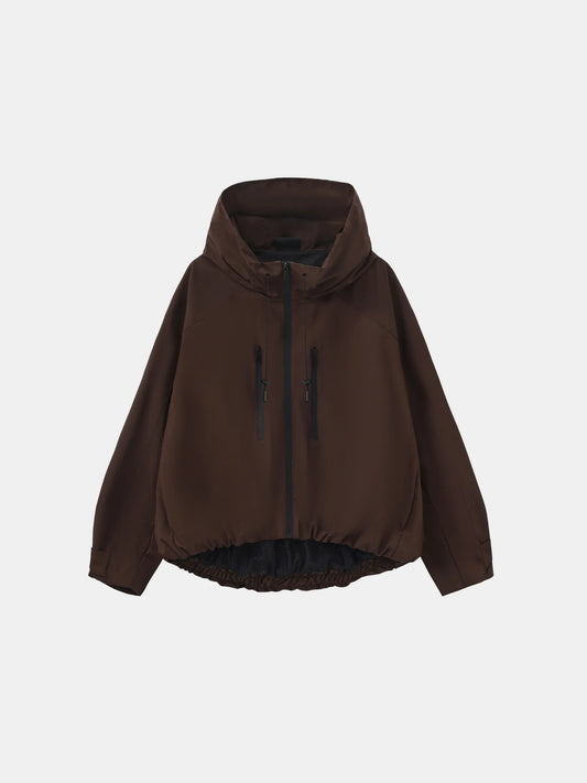 🍟One Size Short Oversized Rain Jacket