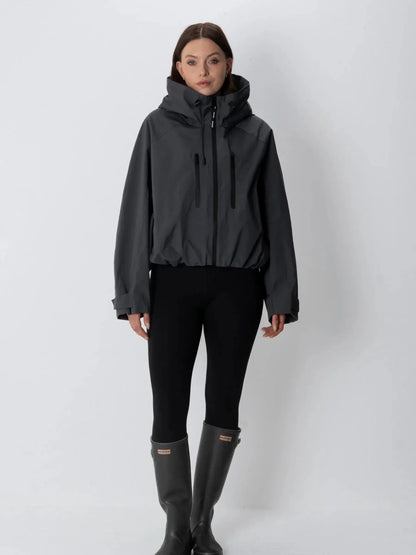 🍟One Size Short Oversized Rain Jacket