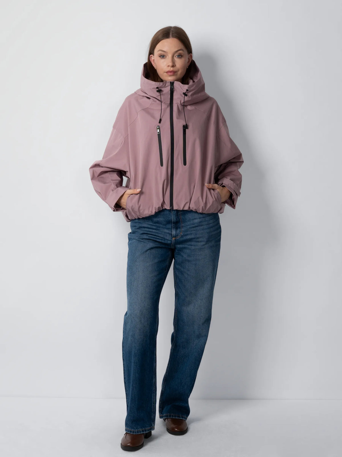 🍟One Size Short Oversized Rain Jacket