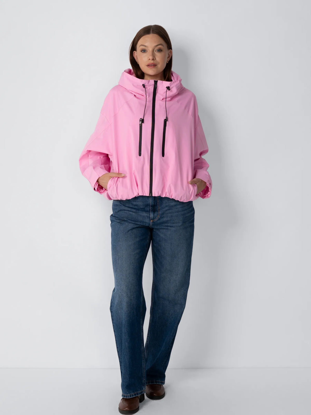 🍟One Size Short Oversized Rain Jacket